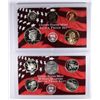 Image 2 : 2002  10 PIECE SILVER PROOF SET IN NICE ORIGINAL PACKAGING
