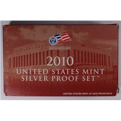 2010 14 PIECE SILVER PROOF SET IN ORIGINAL PACKAGING