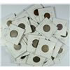 Image 1 : COLLECTORS LOT OF 54 COINS -- (11) SHIELD NICKELS, (21) "V" NICKELS,