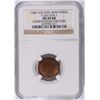 Image 1 : 1861 CIVIL WAR TOKEN CONSTITUTION FOR EVER NGC MS-64 RB