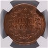 Image 3 : 1861 CIVIL WAR TOKEN CONSTITUTION FOR EVER NGC MS-64 RB