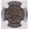 Image 3 : 1906 50C BELGIUM DUPRIEZ - 1595 VAR. SILVER REEDED EDGE NGC MS-65 RARE PATTERN