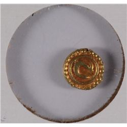 1850'S FANAM GOLD INDIAN BU