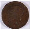 Image 1 : 1793 WREATH LARGE CENT GOOD DETAILS PLUGGED, 1793 STAMPED ON REVERSE