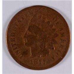1877 INDIAN HEAD CENT AG/G