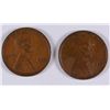 Image 1 : LOT OF (2) 1922 D LINCOLN CENTS F/VF