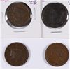 Image 1 : LOT OF (4) LARGE CENTS 1826, 1834, 1848, 1852
