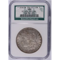 1880 MORGAN DOLLAR NGC (BINION)