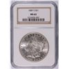 Image 1 : 1889-S MORGAN DOLLAR NGC MS-62