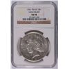 Image 1 : 1921 PEACE DOLLAR NGC AU-58