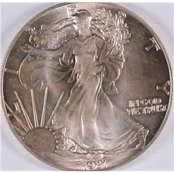 1987 SILVER AMERICAN EAGLE