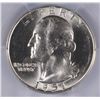Image 2 : 1951-D WASHINGTON QUARTER, PCGS MS-66  BLAST WHITE!