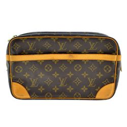 ^Authentic Louis Vuitton Monogram Compiegne 28 GM Pochette Clutch (Pre Owned)