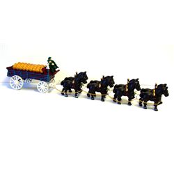 32 Inch Eight Horse Beer Wagon