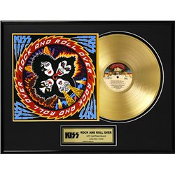 KISS ''Rock and Roll Over'' Gold LP