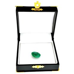 APP: 0.8k 7.56CT Oval Cut Emerald Gemstone