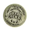 Image 2 : 1912 Barber Head One Dime Coin