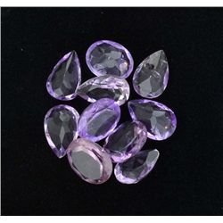 APP: 1.2k 26.00CT Mixed Cut Quartz Amethyst Parcel