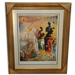 Salvador Dali 'The Hallucinogenic Toreador'  Framed