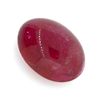 Image 2 : APP: 2k 6.16CT Oval Cut Cabochon Ruby Gemstone