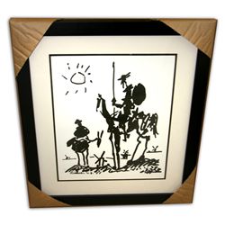 Pablo Picasso 'Don Quixote' Museum Framed & Matted