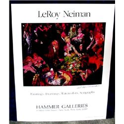Hand Signed LeRoy Neiman: International Roulette
