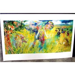 Hand Signed LeRoy Neiman: The Big 5