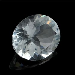 APP: 1.5k 3.80CT Oval Cut Light Blue Aquamarine Gemstone