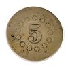 Image 1 : 1867 Shield Nickel Coin