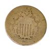 Image 2 : 1867 Shield Nickel Coin