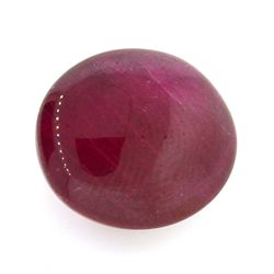 APP: 4.2k 12.90CT Oval Cut Cabochon Ruby Gemstone