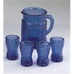 Blue Miniature Water Set of 5