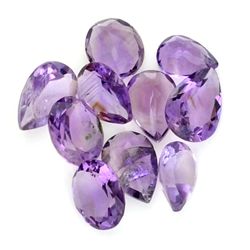 APP: 1.2k 26.00CT Mixed Cut Quartz Amethyst Parcel