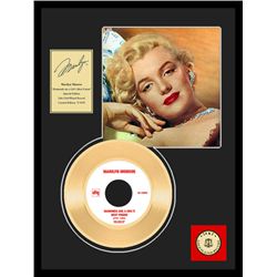MARILYN MONROE ''Diamonds Are A Girls Best Friend'' Gold Record