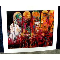 Hand Signed LeRoy Neiman: Metropolitan Opera House