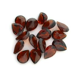 APP: 3k 20.08CT Pear Cut Garnet Parcel