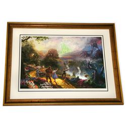 Kinkade Framed-Signed ''Dorothy Discovers Emerald City''