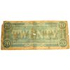 Image 2 : $20 Confederate Note