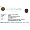 Image 3 : APP: 2.4k 9.30CT Oval Cut Ruby Gemstone