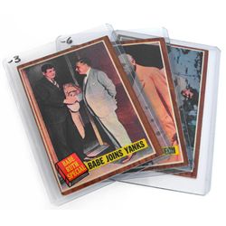 1962 Topps Babe Ruth Special Lot Of 3 Cards #136, 137, 144 EX