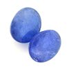 Image 2 : APP: 1.2k 9.99CT Cabochon Cut Natural Blue Sapphire Parcel