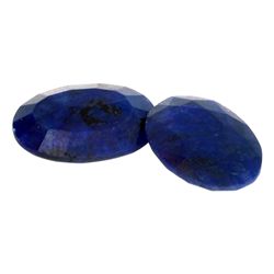 APP: 1.2k 25.04CT Oval Cut Blue Sapphire Parcel