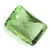Image 1 : APP: 1k 25.48CT Rectangular Cut Green Quartz Gemstone