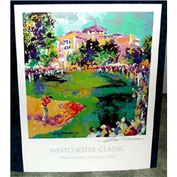 Hand Signed LeRoy Neiman: Westchester Classic