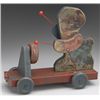 Image 1 : Animal Playing Drums Cart With Wheels