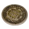 Image 2 : 1854 Liberty Seated Arrows At Date Dime Coin