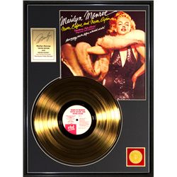 MARILYN MONROE ''Never Before and Never Again'' Gold Album