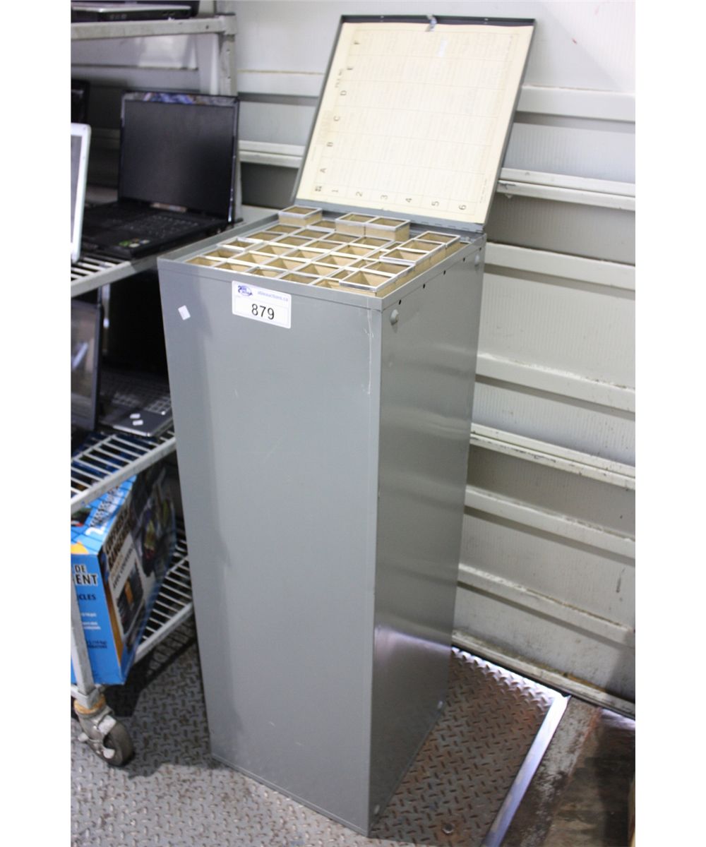 MAPS AND POSTERS METAL STORAGE CABINET