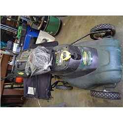 LAWNMOWER - YARD WORKS 24 VOLT  - 2 BATTERIES AND CHARGER -- as-is