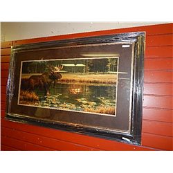 FRAMED LIMITED EDITION PRINT "WATER WORLD - NANCY GLAZIER- GALLERY ~$700